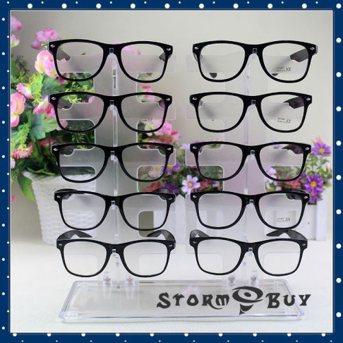 Acrylic clear display retail show stand holder rack for glasses sunglasses for sale