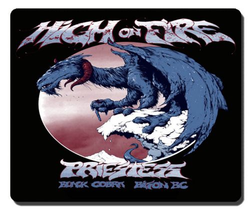 HIGH ON FIRE PRIESTESS mousepad MOUSE PAD for game office gift