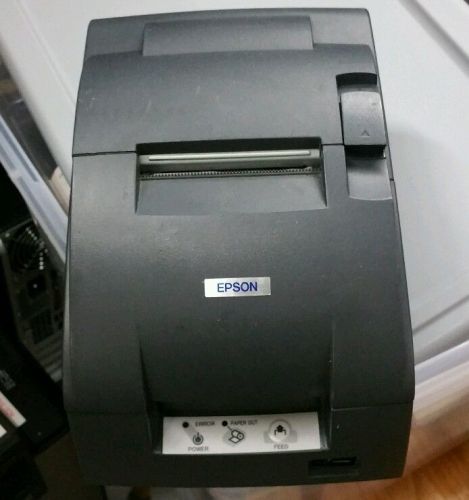 Epson TM-U220B Dot Matrix POS Serial Monochrome Receipt Printer, Aldelo, CRE