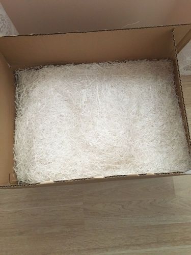 White Deluxe Grade Paper Shred For Gift Boxes. 10 Pounds Of Shredded Paper