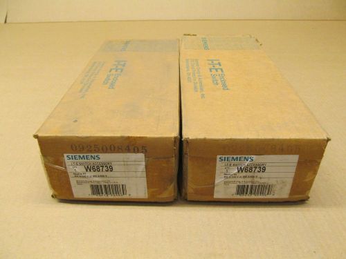 2 NIB SIEMENS I-T-E ITE W68739 NEUTRAL KIT 800A /240V  800A / 600V LOT OF 2