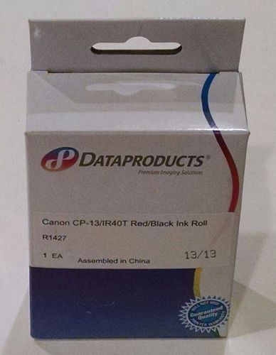 Dataproducts Canon CP-13/IR40T Red/Black Ink Roll R1427 - NIP!