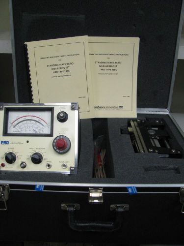 PRD Instrument 232 Low Frequency Slotted Section Carriage 277D Attenuation Meter