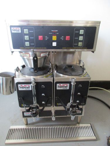 WILBUR CURTIS GEM 612ILD Twin 1-1/2 gal Satellite Coffee Digital Brewing System