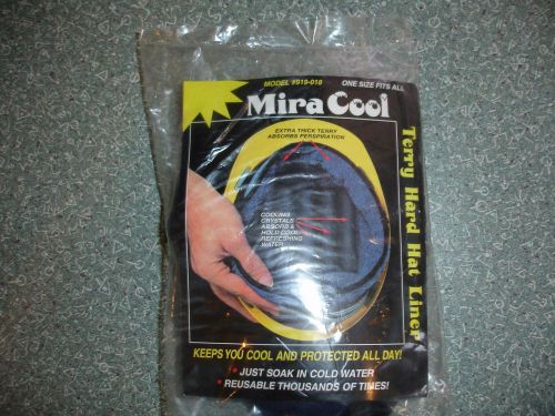 New occunomix miracool terry hard hat helmet liner use wet or dry 100%cotton for sale