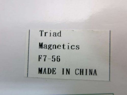 NEW TRIAD F7-56 56VA VOLTAGE 115V-AC 56VCT TRANSFORMER D509121, US $11.00 – Picture 2