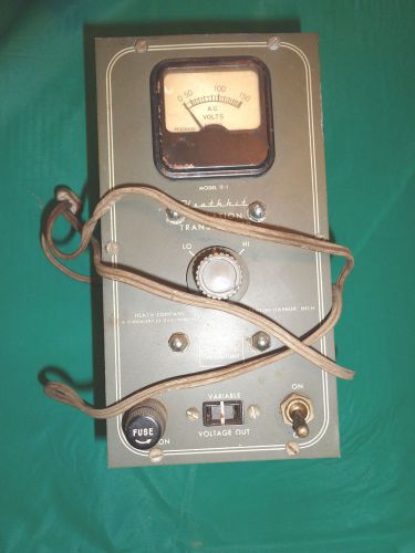 Vintage Heathkit Isolation Transformer Model IT-1 Powers Up but is Untested