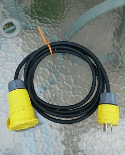 Hubbell 20 Amp 277 volt male plug and female connector