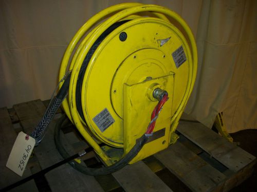 Aero-motive woodhead retractable extension cord reel 16 wire 12 aug for sale