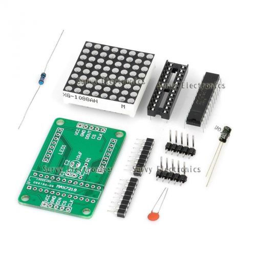 5pcs max7219 dot matrix module mcu control display module diy kit for arduino for sale