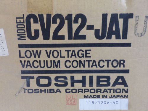 New surplus toshiba low voltage vacumm contactor cv212-jatu 3ph 1500v 600a for sale