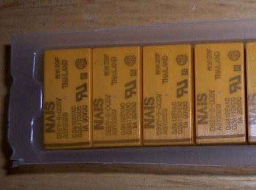 Qty 10 pieces NAIS Panasonic Miniature DIP Relays DS2Y-S-DC5V Ships from USA