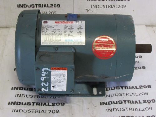 LEESON ELECTRIC MOTOR 121179.00 , 1HP RPM 1760 , 208-230/460V NEW