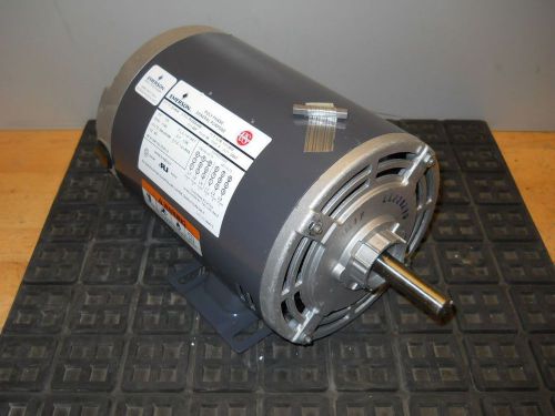 EMERSON 1/4 Hp General Purpose ODP Motor 230 - 460V 3Ph 1140 Rpm D14S3A