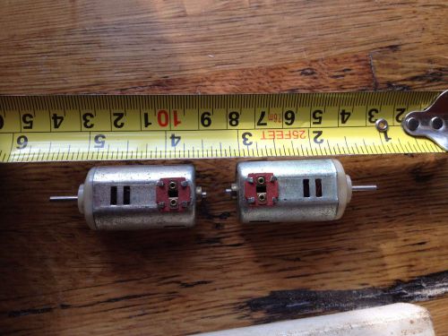 DC Low Voltags Electric Motors - 4 in lot - No indication of brand or specs