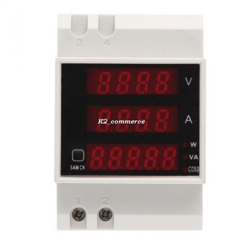 D52-2048 AC 80-300V LCD Digitial Multi-Functional Meter Voltmeter Ammeter K2