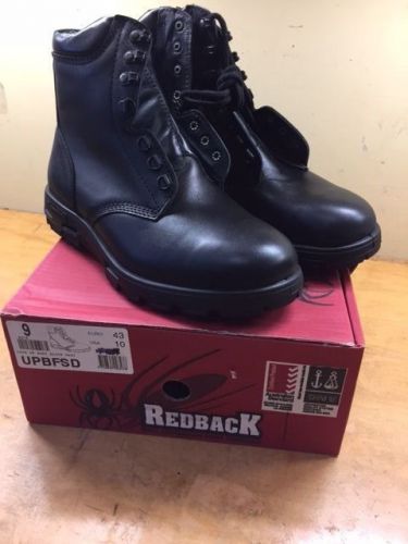 NEW! REDBACK Men&#039;s FIRE BOOT Size 10 Wildland police military motorcycle UPBFSD