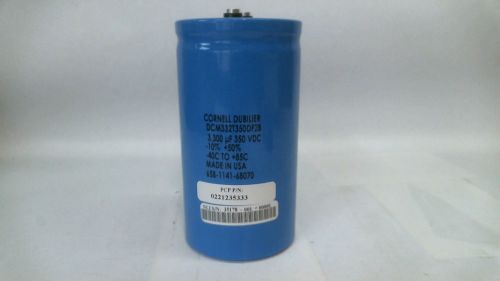 Cornell dubilier dcm332t350df2b 350vdc capacitor for sale