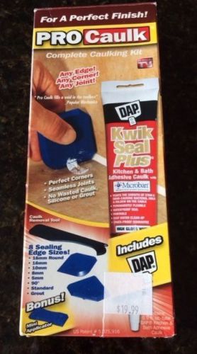 Dap pro caulk complete caulking kit includes tools kitchen bath as seen on tv for sale