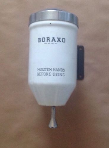 Vintage Wall Mounted Boraxo Powder Soap Dispenser Old Bathroom Gas Station