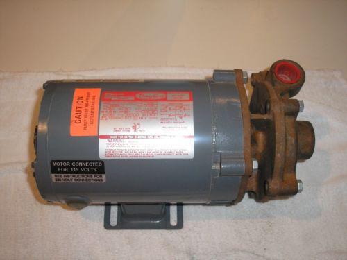 TEEL JET PUMP MOTOR DAYTON 1/2 HP CAST-IRON PUMP 1P832