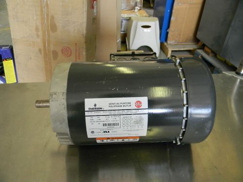 Emerson 3/4 HP General Purpose TEFC Motor 208-230/460V 3 Phase 1140 Rpm U34S3ACR