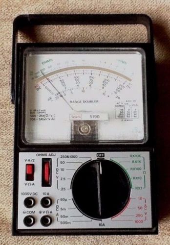 Sears Multimeter Ohms/Volt DC 5190 Made In Korea Not Working