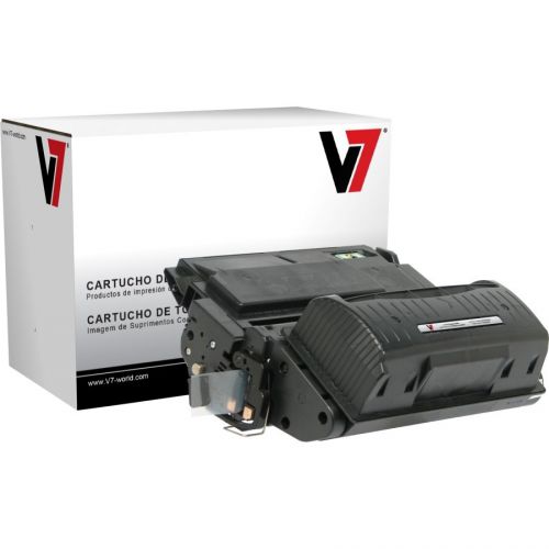 V7 Black High Yield Toner Cartridge for HP LaserJet Laser 20000 Page