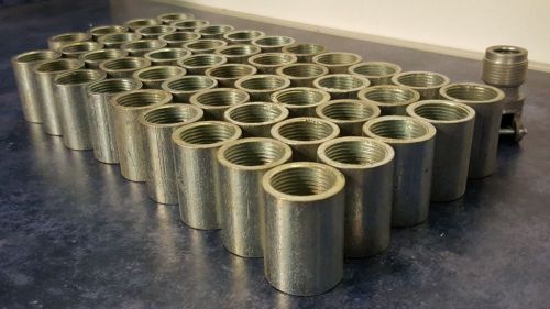 Lot of 49 Shamrock Conduit Galv Cond Cplg 3/4&#034; 0315