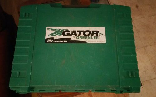 Greenlee Gator battery crimping tool