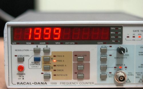 Racal Dana 1999 Frequency Counter, 10 Hz to 3 GHz, 9 Digits/sec