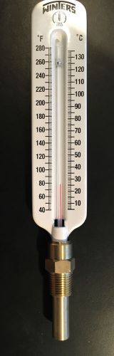 Winters Hot Water Thermometer Gauge NEW