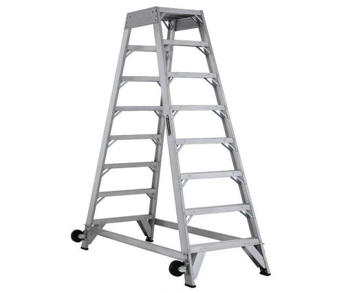 Louisville ladder aircraft ladder-8 am8008 work ladder liek new for sale