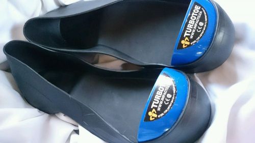 IMPACTO XL TURBOTOE STEEL TOE CAP/blue BLACK slip over shoe rubber