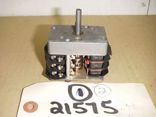 Micro Switch 20AS6-39 Rotary Cam Switch 21575