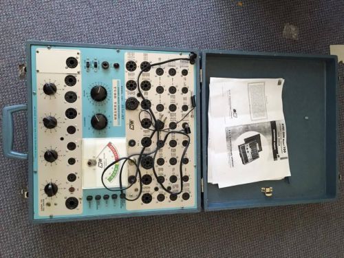 vintage working B &amp; K Mutual transconductance tube tester model 707 from 1960s