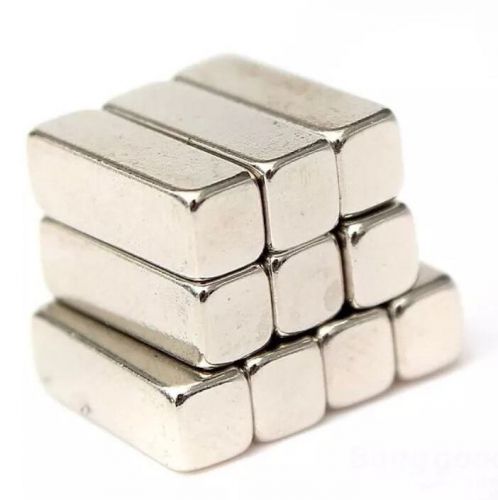 20  strong block rare earth neodymium magnets 12mm x 4mm x 4mm for sale