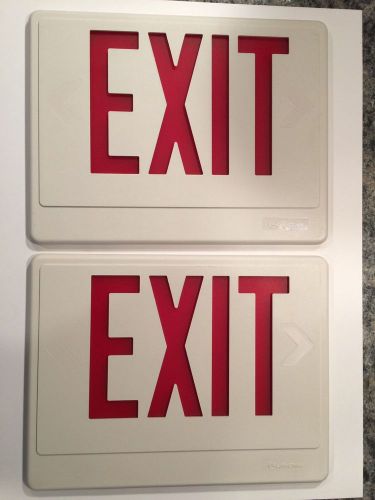 Lithonia Lighting Exit Sign Replacement Panels, Two (2)