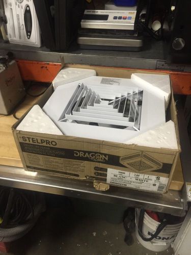 New Stelpro Dragon White DRI321 W Ceiling Fan Heater 1ph 3000 Watts