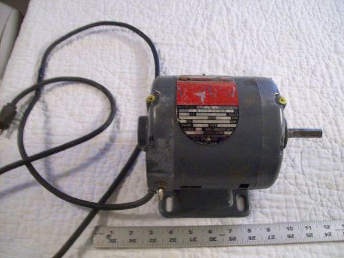 1/3 HP AC Rockwell Electric Motor #60-020 From Rockwell Drill Press #11-100 115V