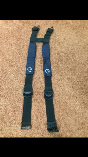 Lion Firefighter Suspenders