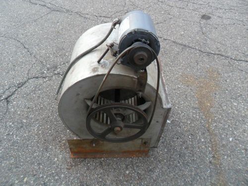 Large 11 squirrel cage ventilation fan blower overall 16&#034;x 23&#034; with motor for sale