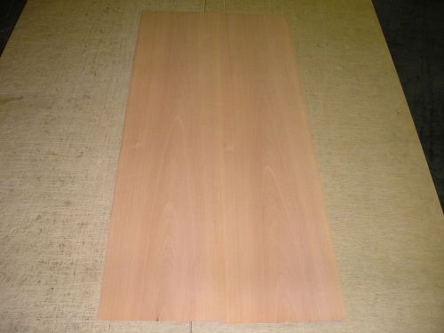 Swiss Pearwood Wood Veneer. 8.5 x 34, 6 Sheets.