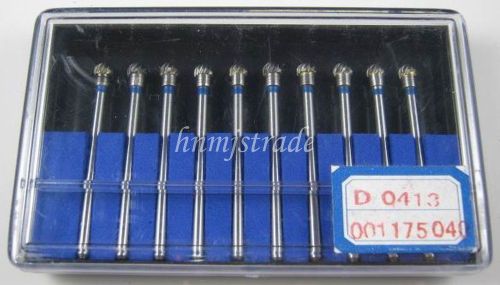 1box dentistry steel tungsten carbide burs dental equipment d4 hn for sale