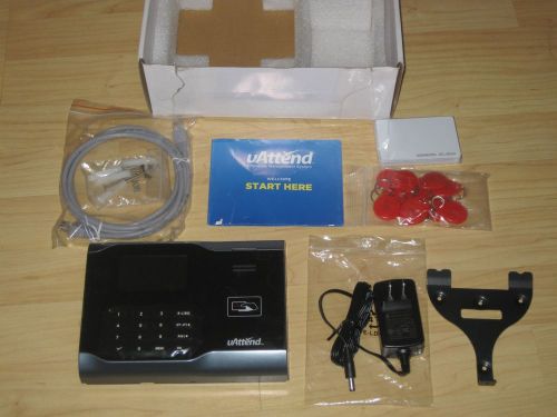 uAttend Time Attendance CB6500 PIN Proximity WIFI &amp; Ethernet Cable Time Clock