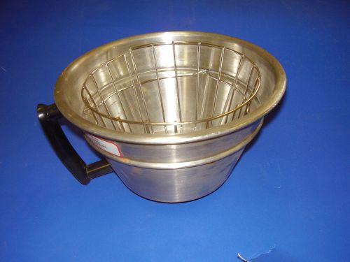 WILBUR CURTIS STAINLESS STEEL WITH WIRE BREW BASKET / COMMERCIAL GRADE FOR GEM 1