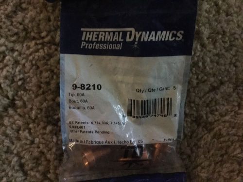 (5) Per Sealed Original Bag Thermal Dynamics 9-8210 - 60A