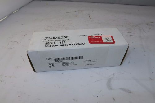 Commscope 55001-137, Pressure Window Assembly, NEW!!!