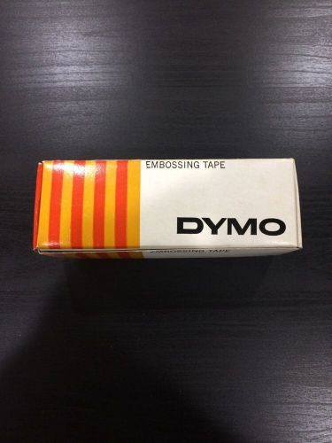 Vintage Dymo Embossing Tape Blue 1/4&#034; x 144&#034; 5206-6 Box of 10