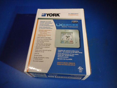 York S1-TBSU32P7Y 3H/2C 7 Day Commercial Programmable Thermostat New